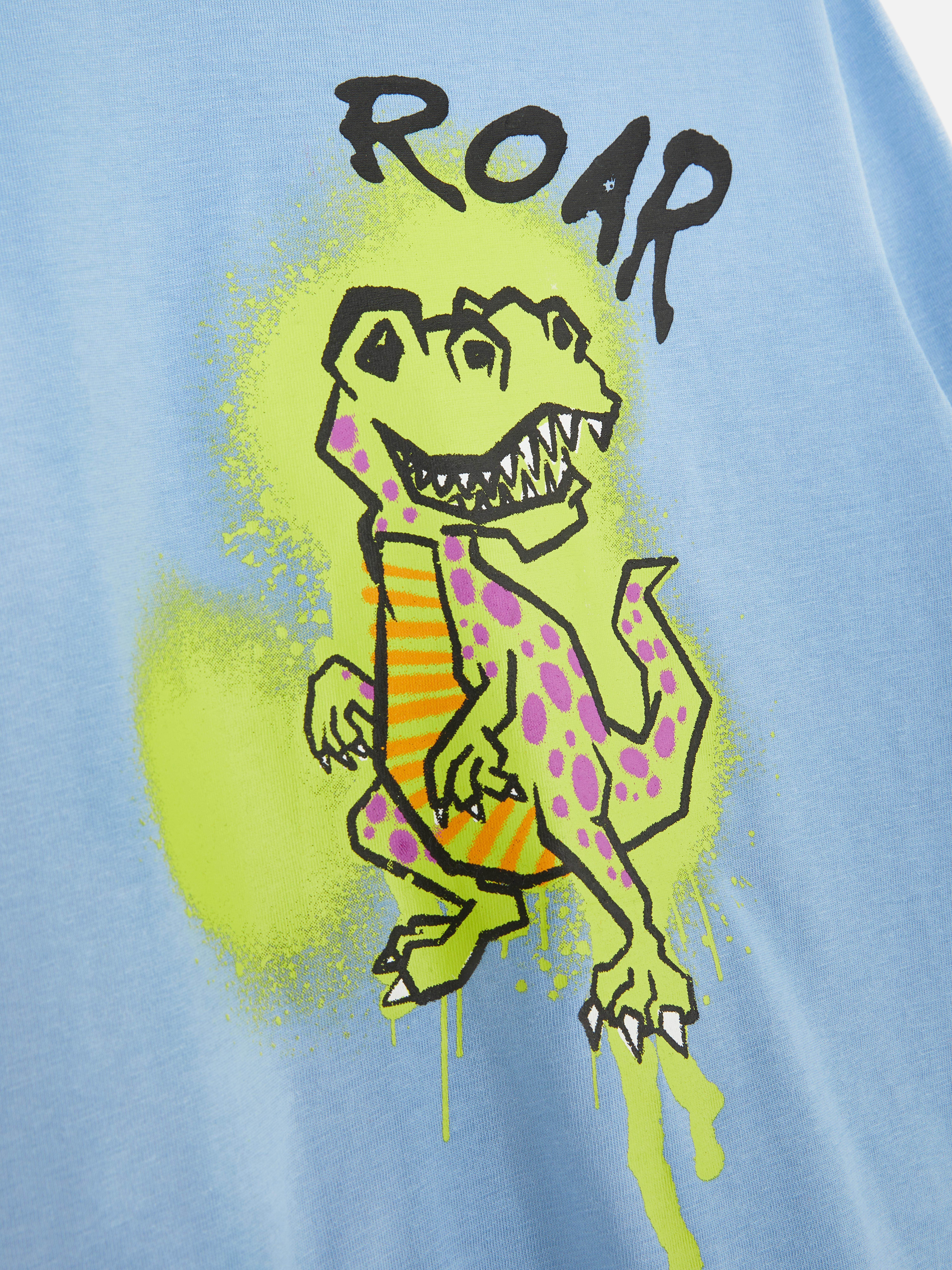 Langärmeliges T-Shirt mit Aufdruck Dieses langärmelige T-Shirt mit Aufdruck ist perfekt für Alltagslooks