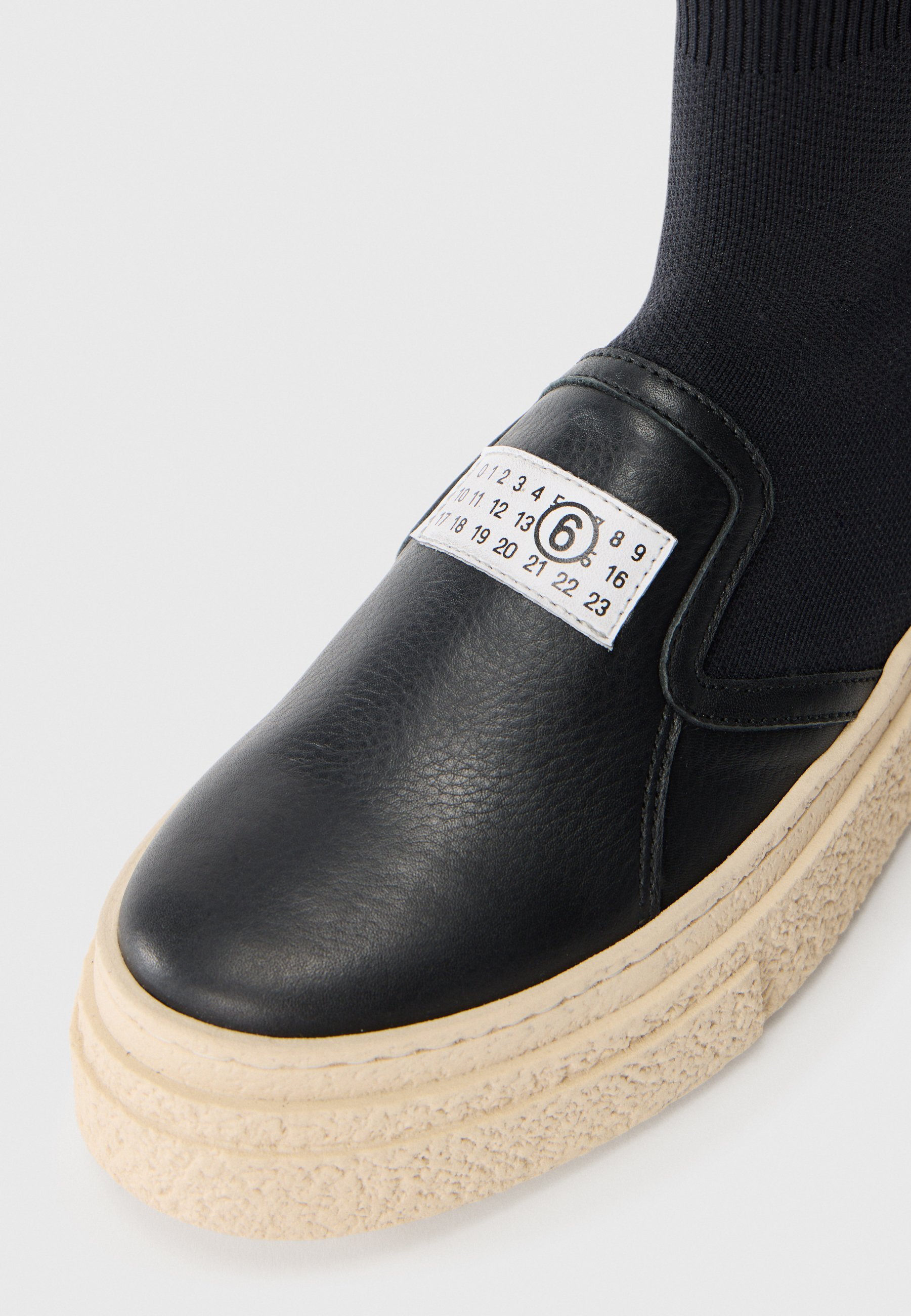 MM6 Maison Margiela UNISEX - Høye joggesko - svart/hvit