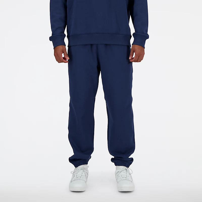 Pantalon de jogging en molleton français Homme Athletics - Bleu marine