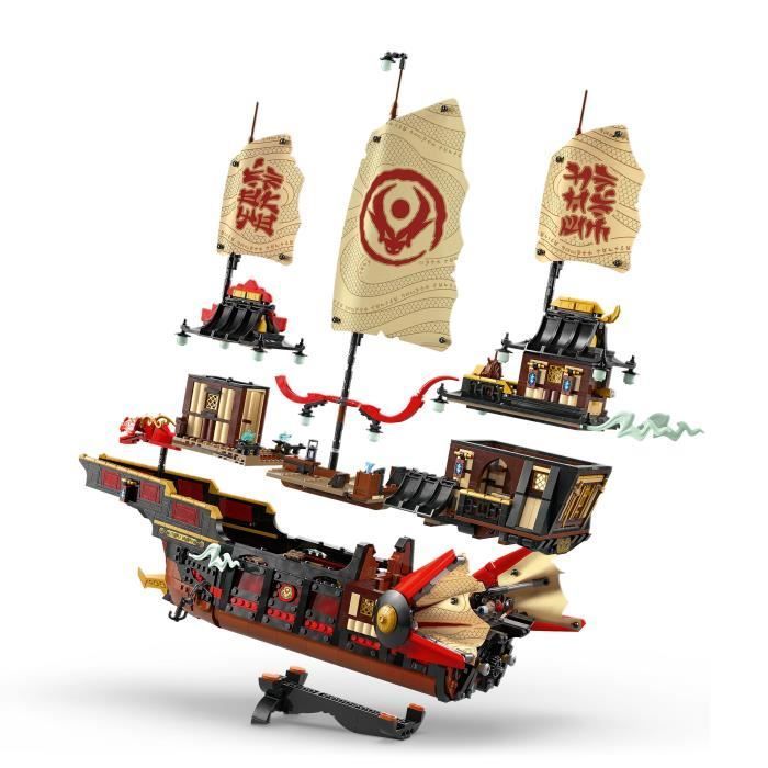 LEGO NINJAGO 71848 Bounty Temple - Bouwset voor jongens van 14 jaar en ouder - Boot