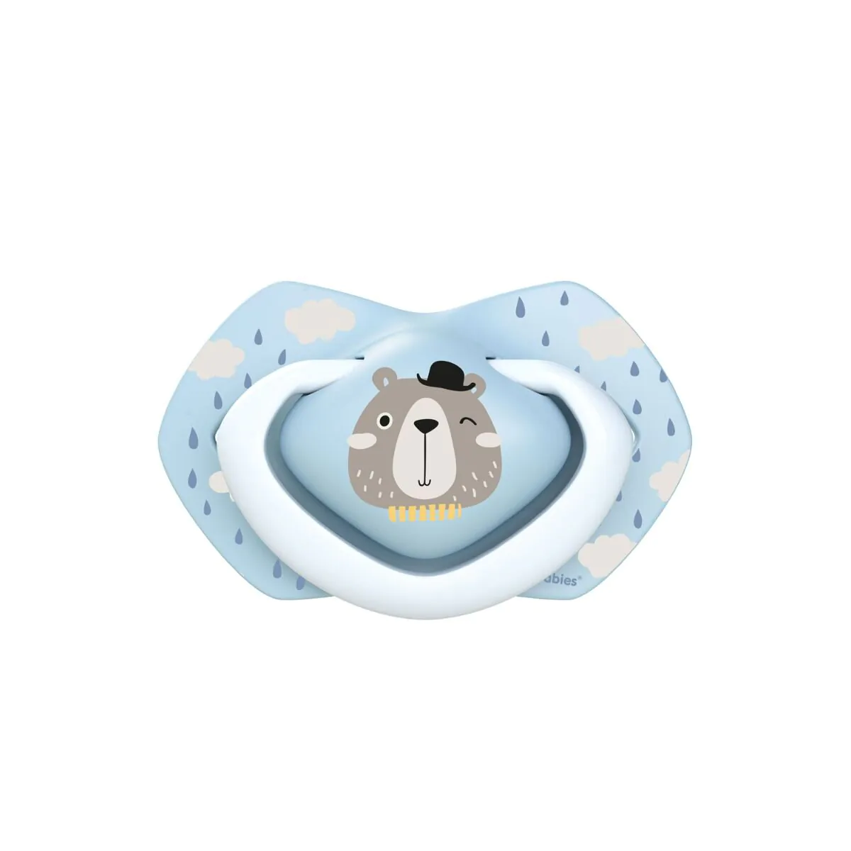 Canpol Babies Smoczki Silikonowe Bonjour Paris Symetryczne 0-6M