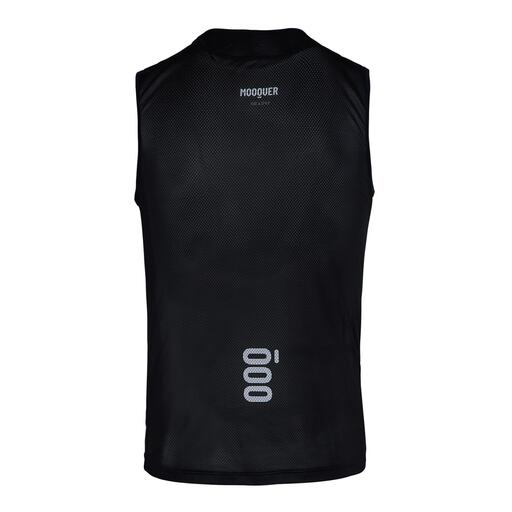 Schwarzes Mesh-Rad-Innenshirt