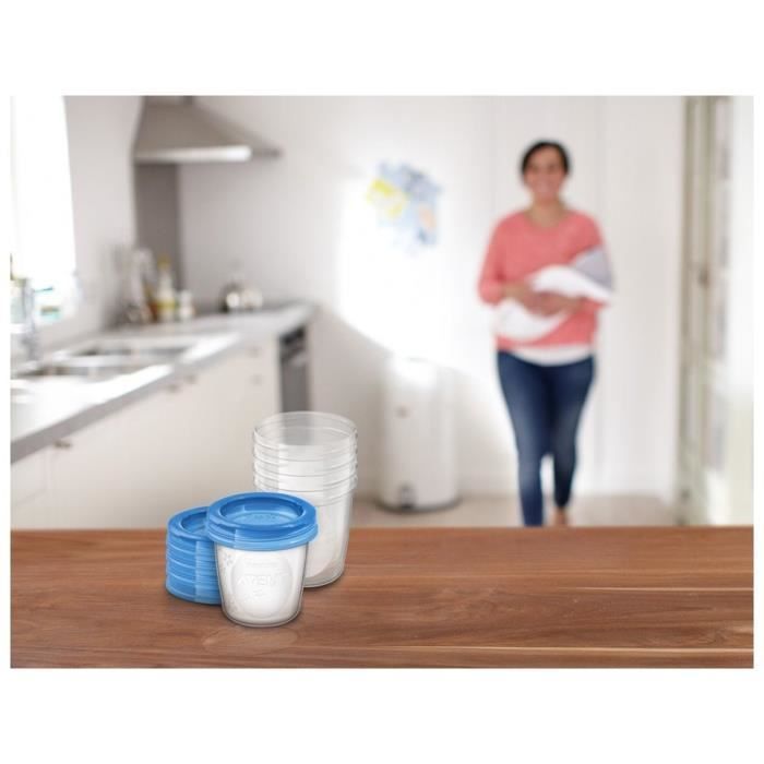 Contenitori riutilizzabili PHILIPS AVENT SCF619/05, 5 x 180 ml
