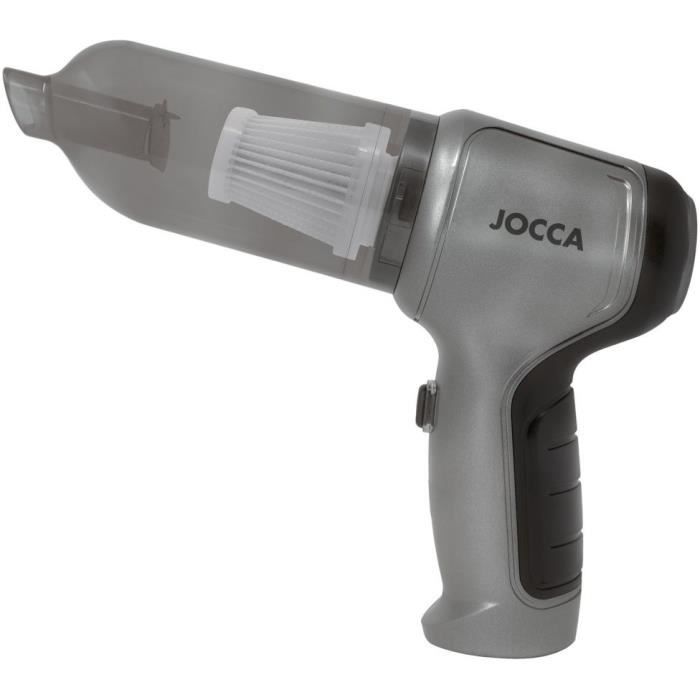 Aspiradora para coche - JOCCA - 2000 mAh - 2 velocidades - Gris
