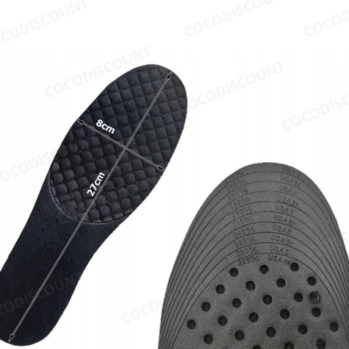 Cobye- Semelles Chaussures Hauteur Reglable Taille 35-42 Augmentation Taille Talons Confort Gains en Cm