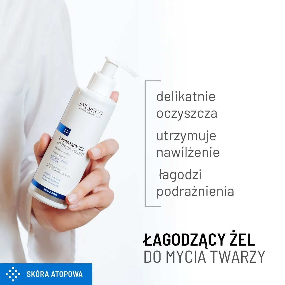 Sylveco Dermo Łagodzący żel do mycia twarzy
