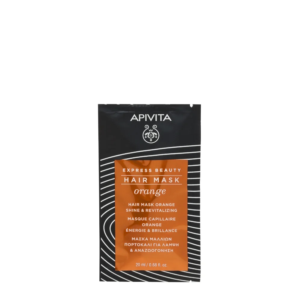 APIVITA Apivita Express Mask Shine & Revitaling Orange 20 ml sära andev mask