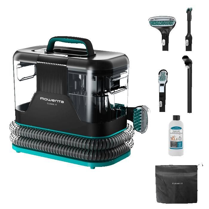Rowenta, Shampouineuse, Détacheur nettoyeur de tapis rapide/facile, Clean It, IN5020F0