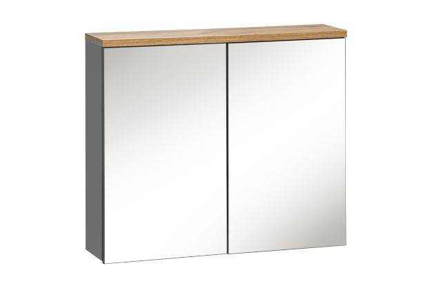 Szafka z lustrem 60 cm Bali szary