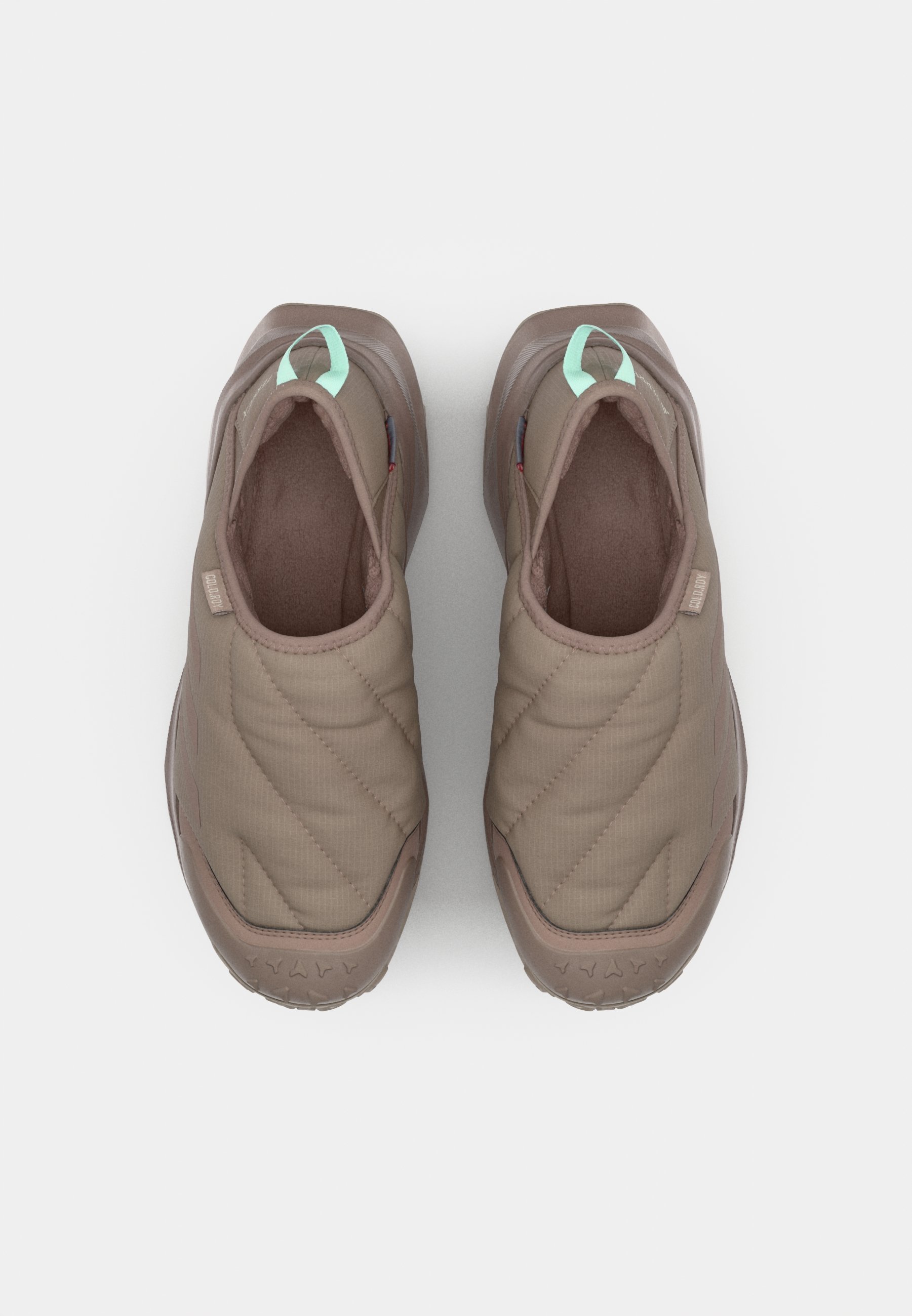 Adidas Terrex WINTER SLIP-ON UNISEX - Wandelschoenen - trace brown/trace brown/wonder alumina