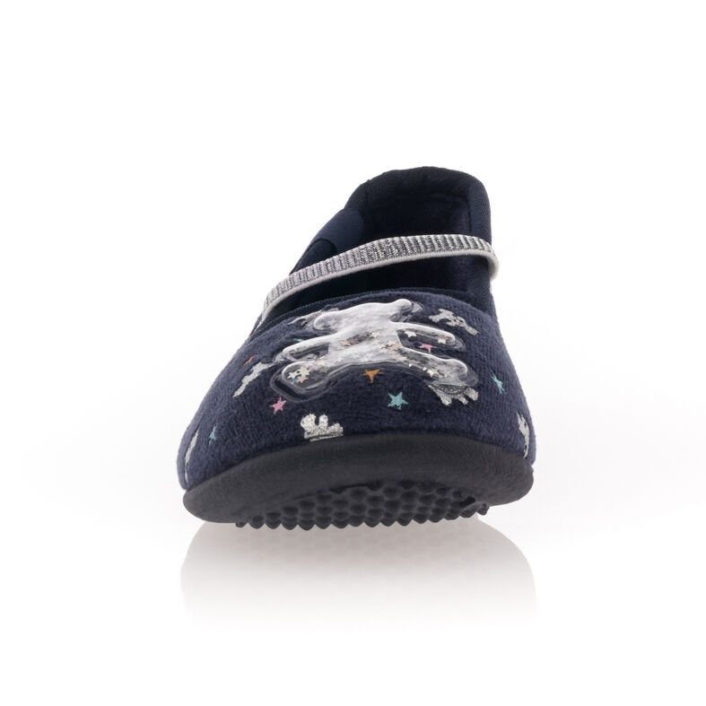 Pantufas azuis para meninas