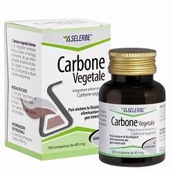 SELERBE Selerbe plantaardige houtskool 100 tabletten