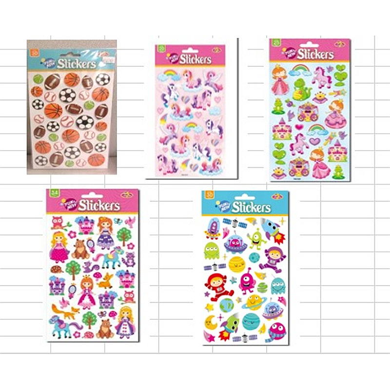 Giform Stickers prinses/paard etc. Skøy
