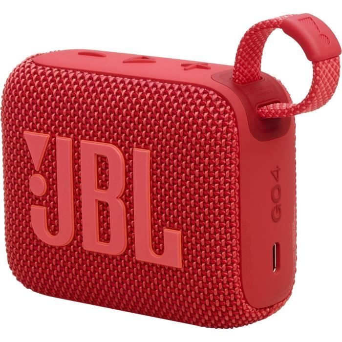 Ultra-portable Bluetooth speaker - JBL GO 4 - Bluetooth 5.3 - Red