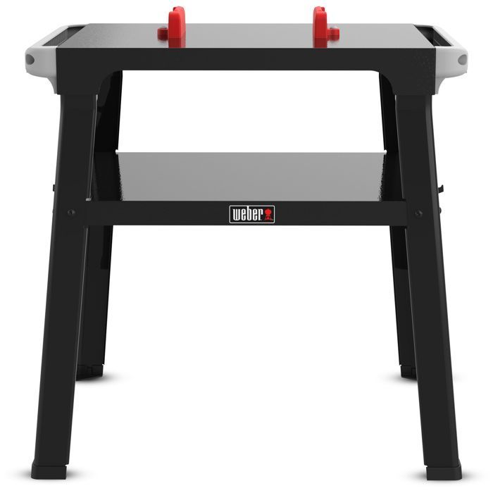 Support for Lumin/Lumin Compact - Weber - Storage shelf - Two integrated hooks - Black