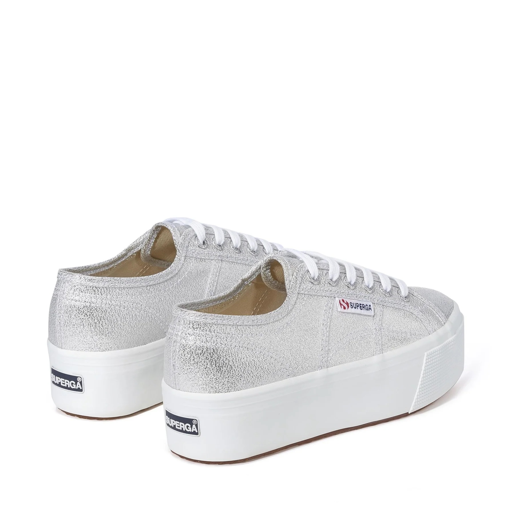 2790 PLATFORM LAME-GREY SILVER