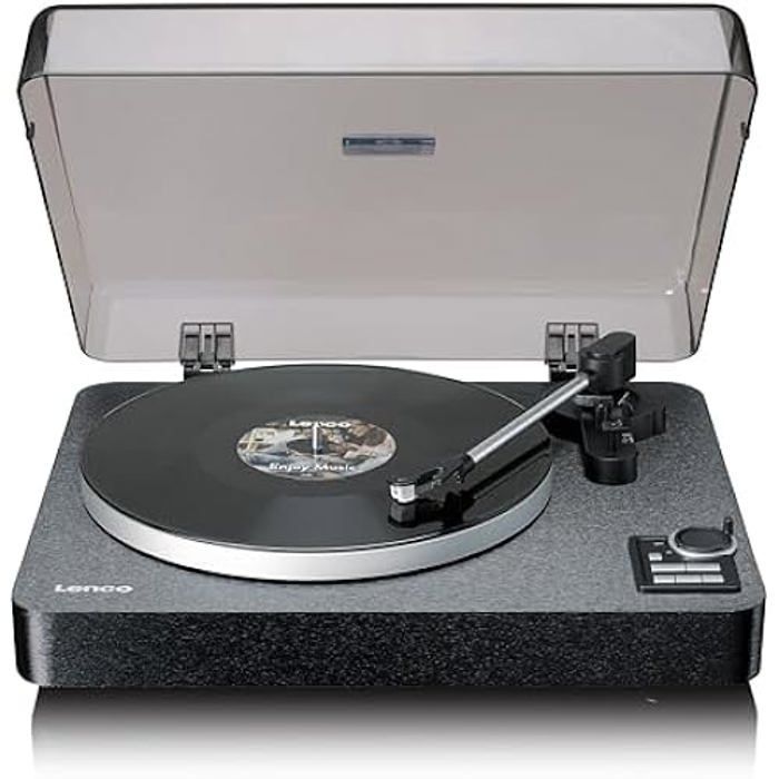 Giradischi - Lenco - LBTA-165BK - Automatico - Bluetooth 5.3 - Legno