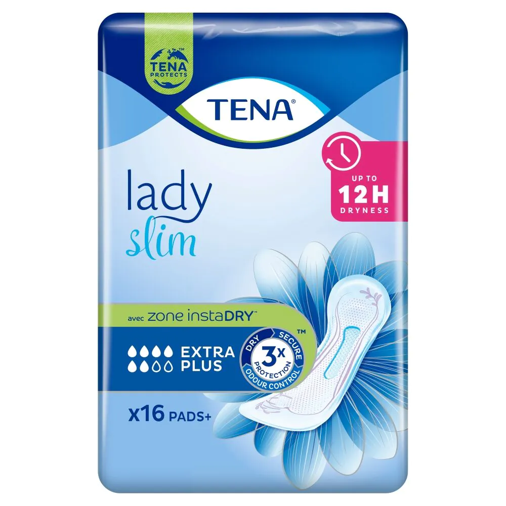 Tena Lady Slim Extra Plus, Podpaski na nietrzymanie moczu dla kobiet