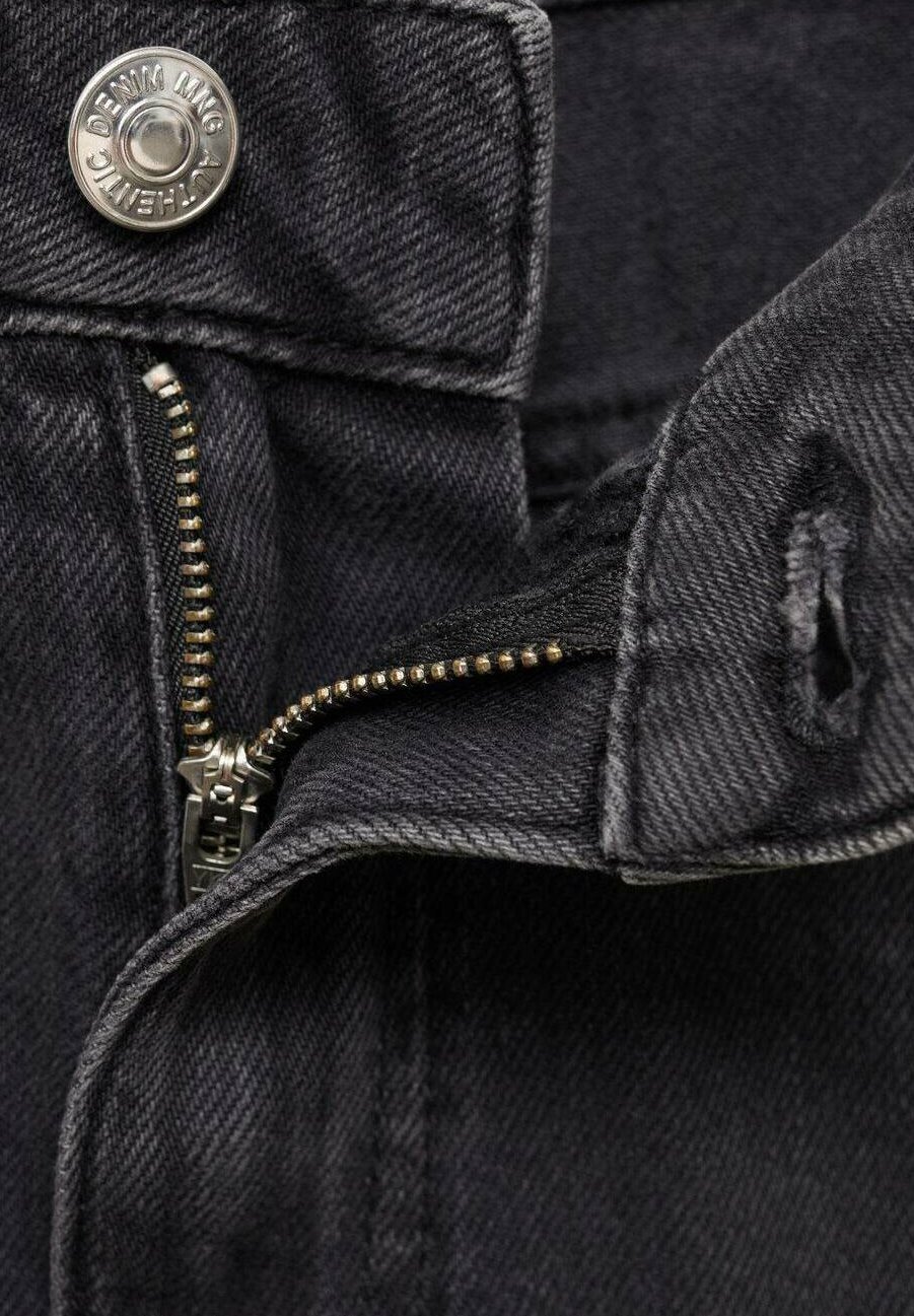 Mango Kids TEEN - Suorat farkut - black denim