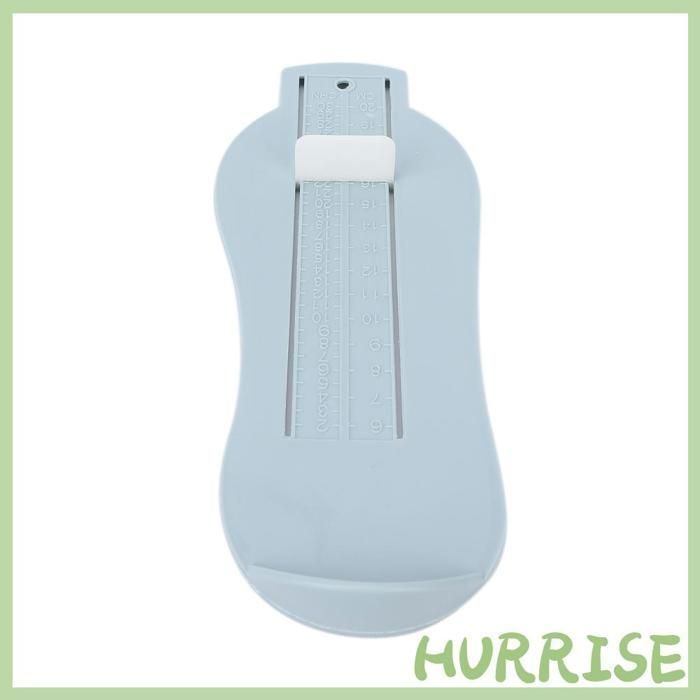 Dispositif de mesure des pieds Dispositif de mesure du pied enfants Piets de chaussures de bébé parfum bain Bleu nature