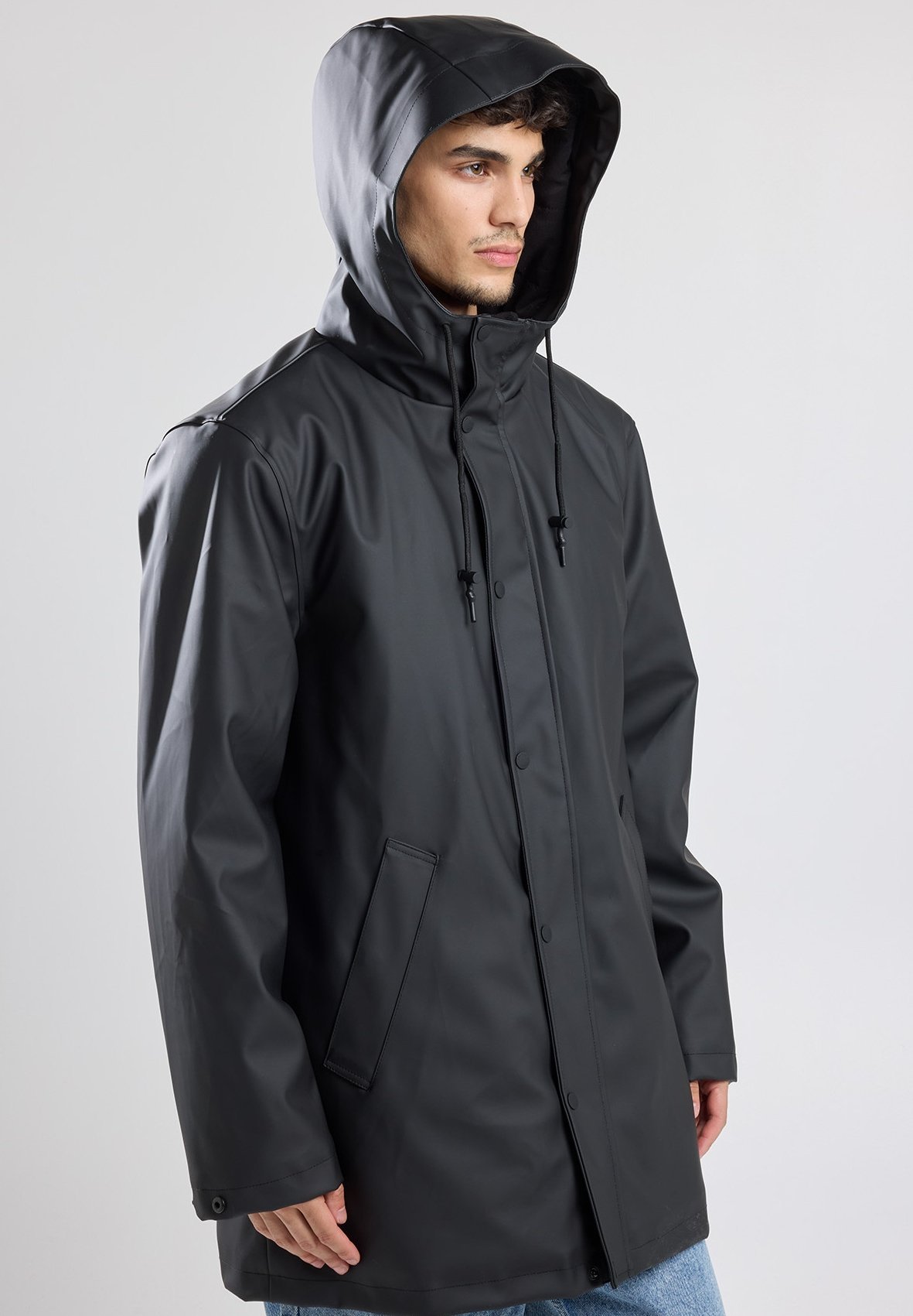 America Today REGEN PADDED - Veste imperméable - noire