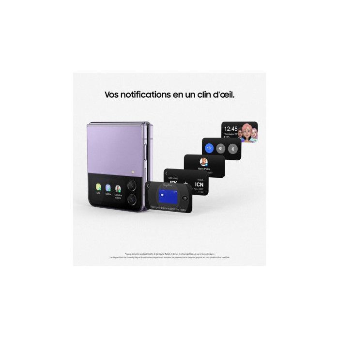 Smartphone Samsung Galaxy Z Flip4 128GB Nero Grafite 5G