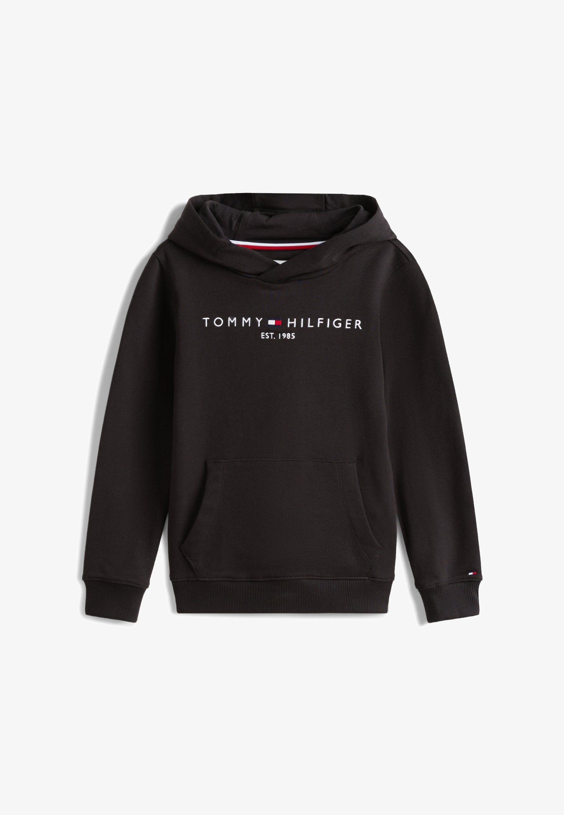 Sweat à capuche unisexe Tommy Hilfiger ESSENTIAL - Noir
