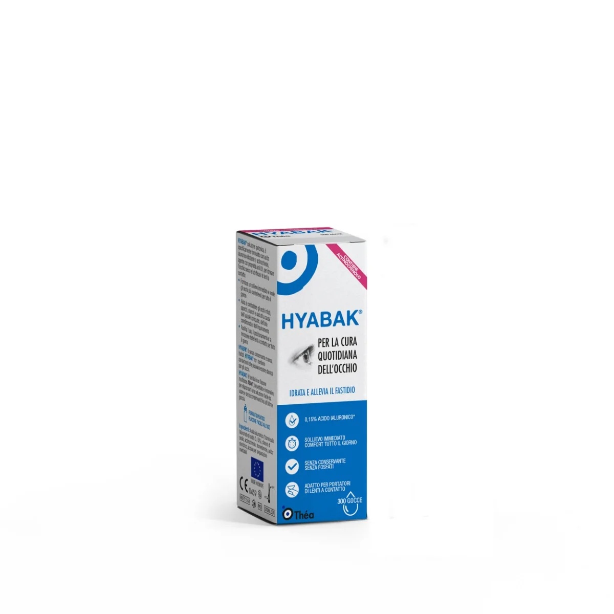 Solução oftálmica THEALOZ Hyabak 10M