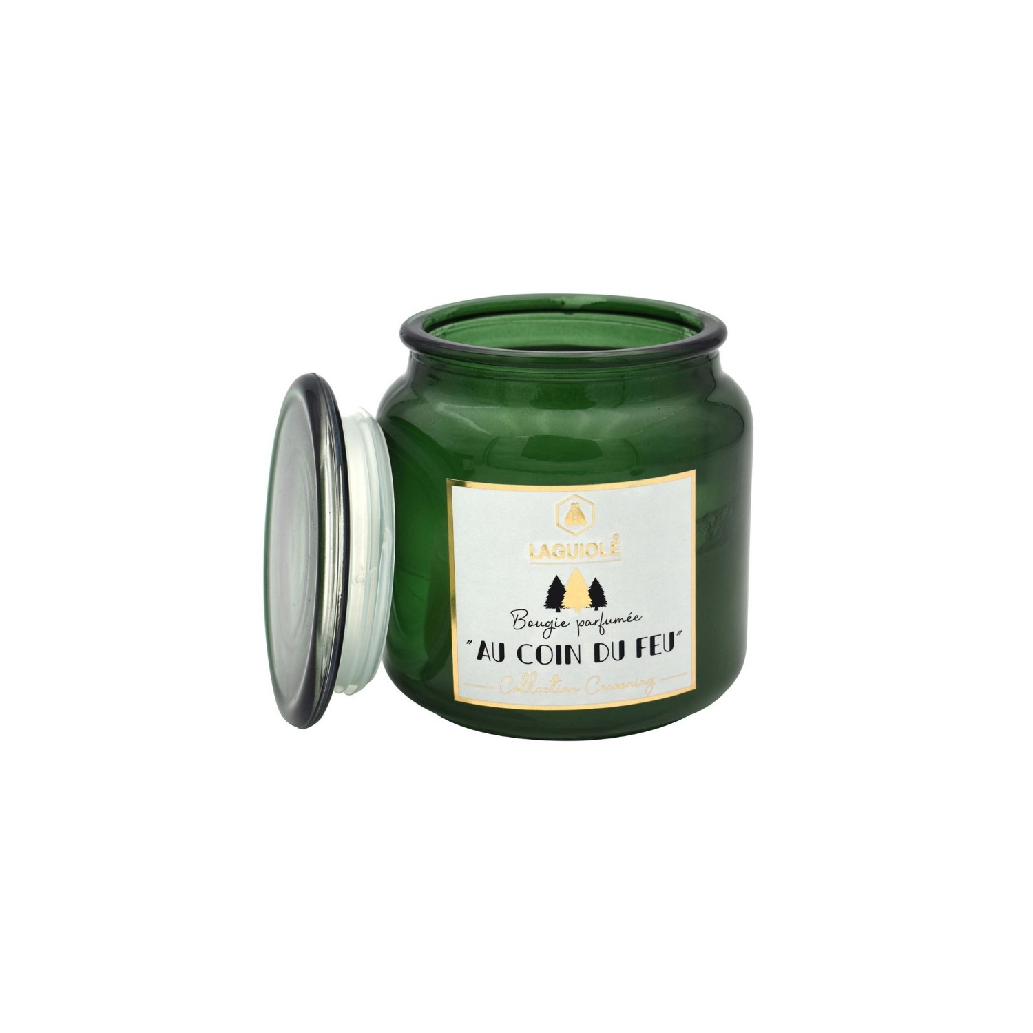 La guiole Bougie parfumée avec bouchon en verre 200 g