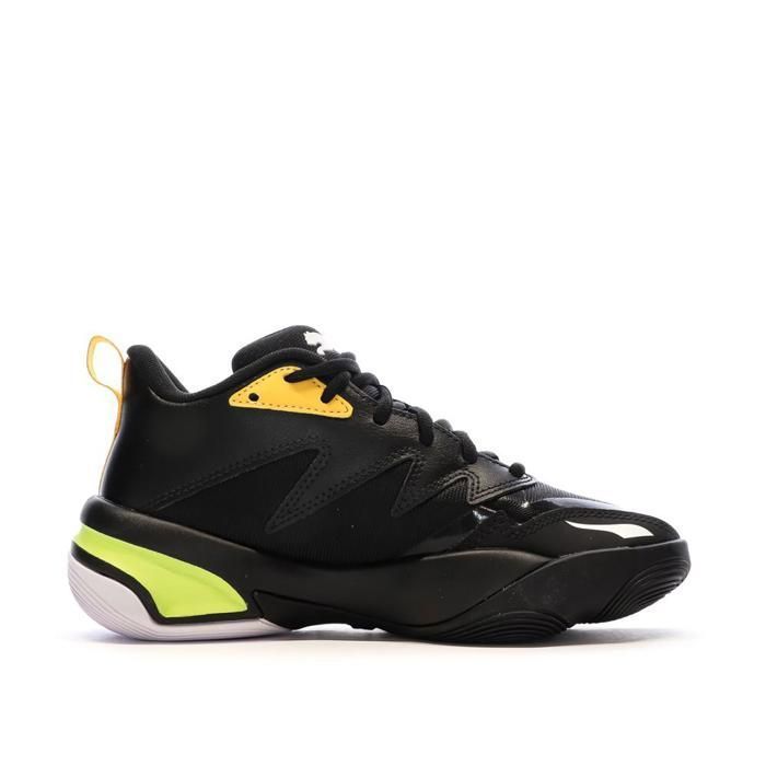 Puma Genetics Junior zwarte basketbalschoenen