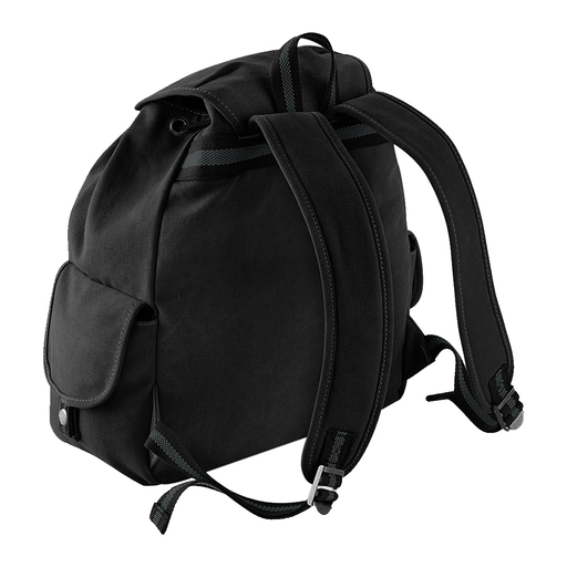 Vintage-Rucksack aus Canvas (18 Liter) (2er-Pack) Quadra