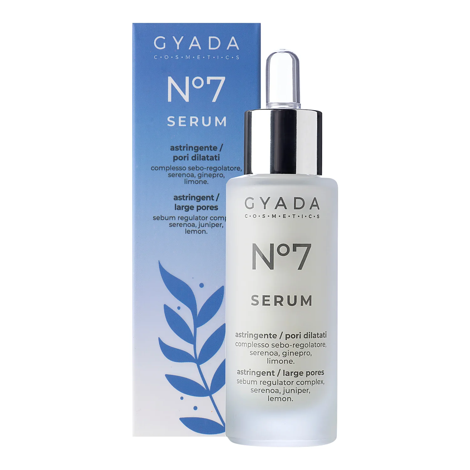 Face Serum Siero Viso N. 7 - Astringente / Pori Dilatati - Siero viso antimperfezioni