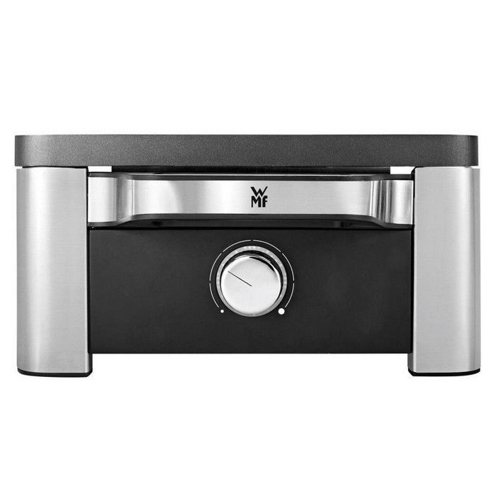 WMF LONO Raclette & Grill per 8 persone - Piastra reversibile in ghisa antiaderente - 1500W