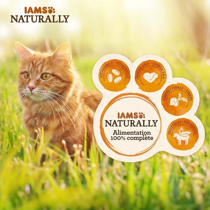 Nourriture humide pour chat senior - ESTAMPILLE - 12 sachets fraîcheurs - Collection Terre & Mer - Sans sucre ajouté
