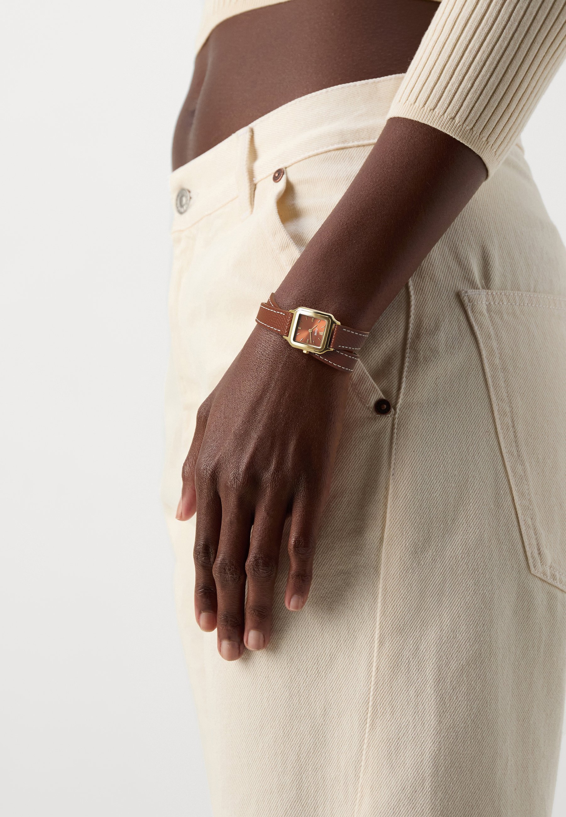 Cluse GRACIEUSE PETITE WATCH DOUBLE - Hodinky - gold-coloured
