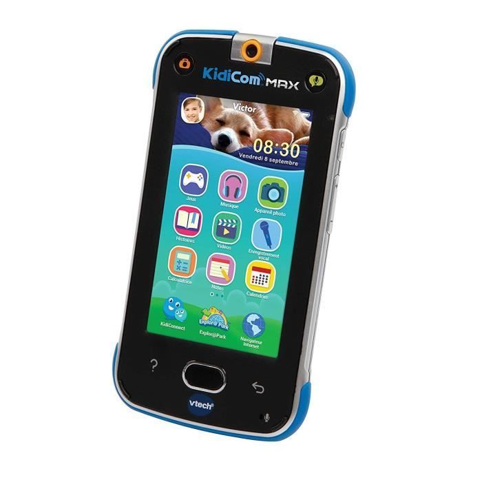 VTECH - Kidicom Max Blue - Children's Smartphone