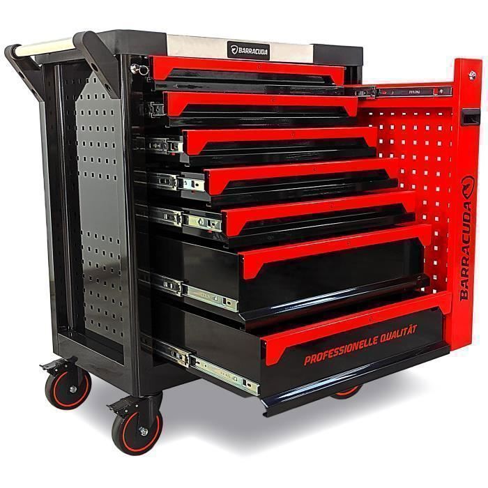 BARRACUDA TOOLS CUDA Max XXL Carro de taller de 8 cajones con 6 herramientas BR