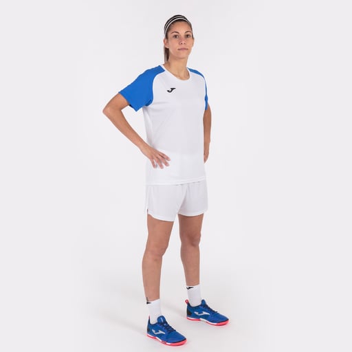  Joma Academy IV Royal White Kurzarm-T-Shirt