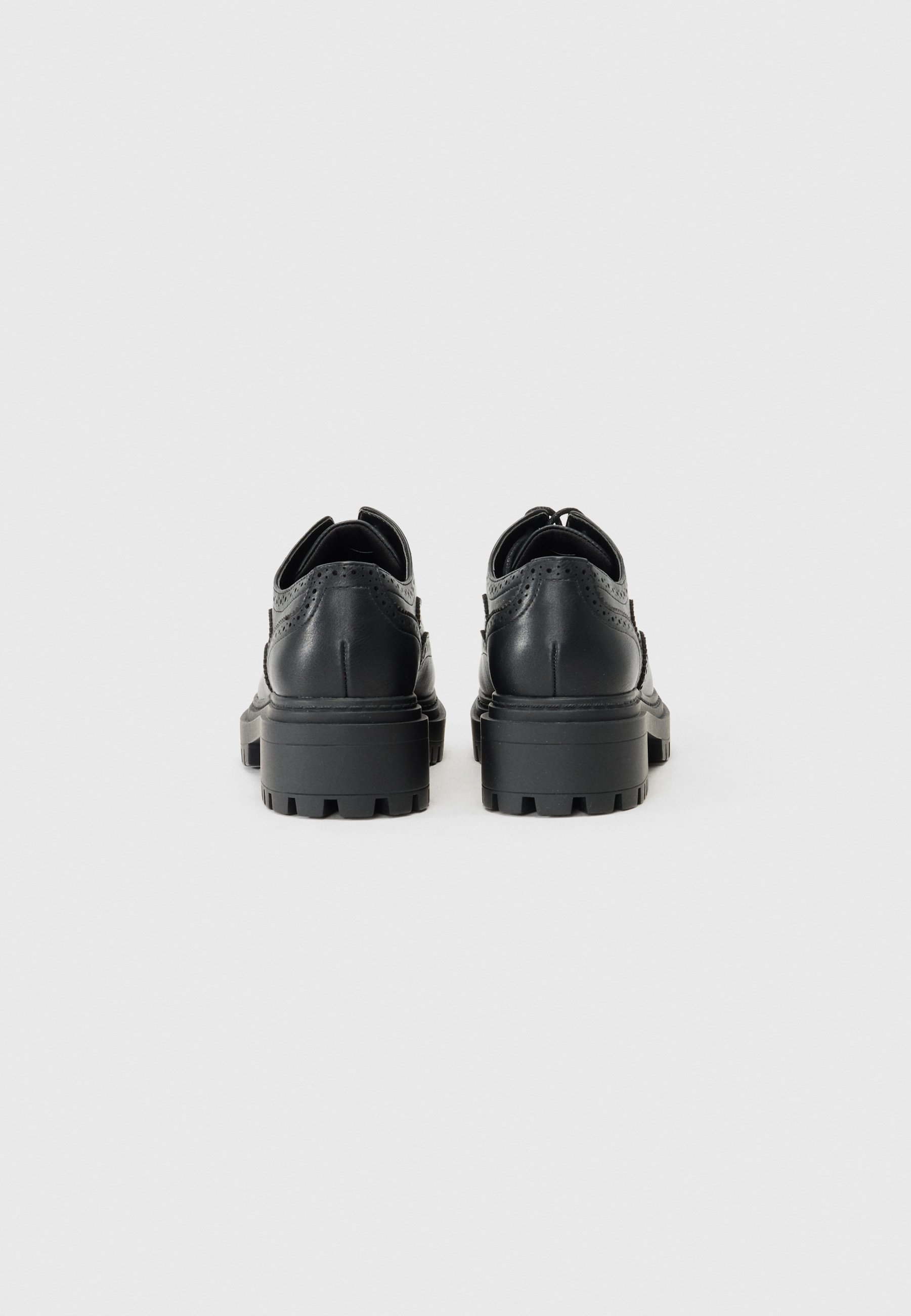 Anna Field veterschoenen met hakken - zwart
