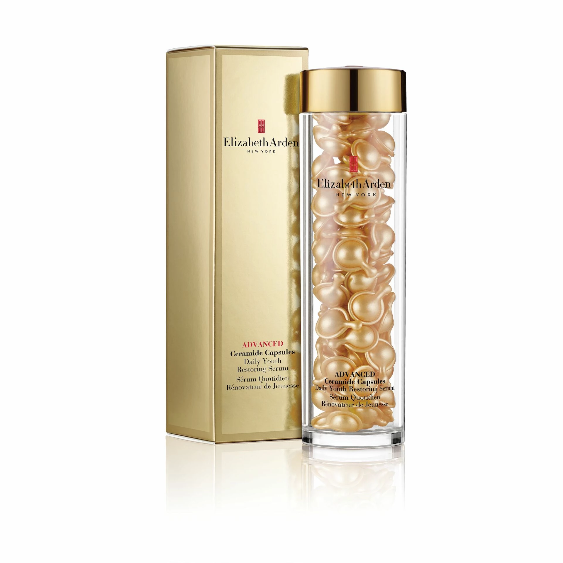 Napredni ceramidni kapsule za dnevni obnavljajući serum za mladost 90 kom - Elizabeth Arden