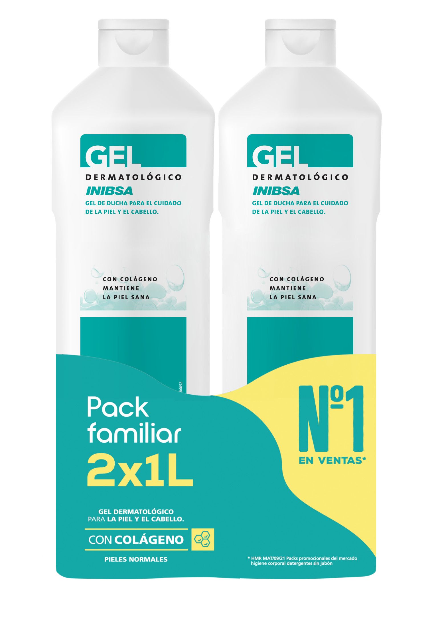 Dermatologinis kūno gelis (dviguba pakuotė) Vaistinės muilai ir geliai