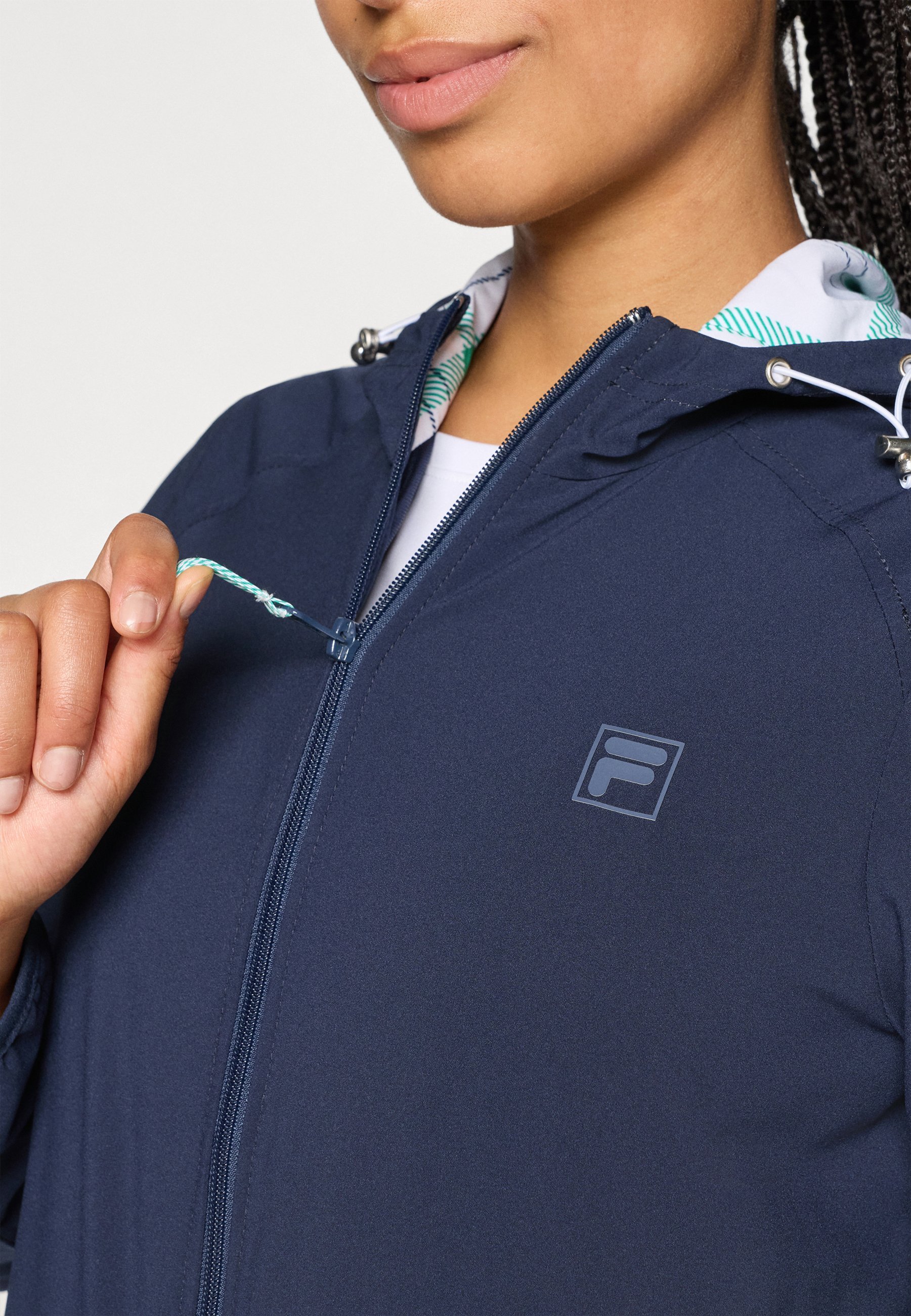 Fila JACKET VITA - Tréninková bunda - black/navy