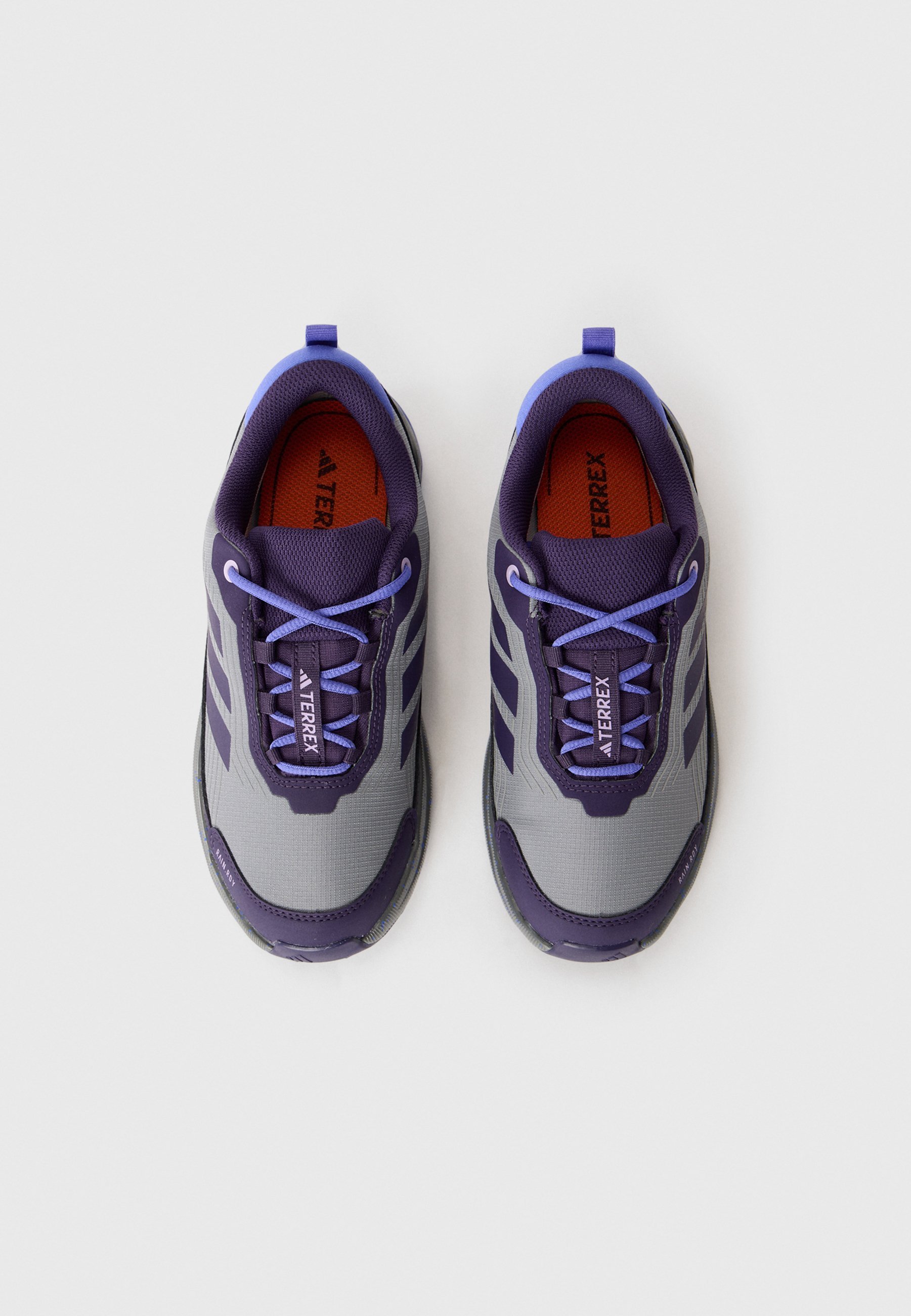 Adidas Terrex TRAILMAKER 2 UNISEXE - Chaussures de randonnée - gris trois/prune aurore/bleu semi-brun