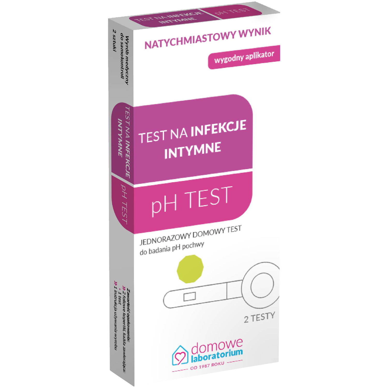 Hydrex-test för intima infektioner pH-TEST 2 st Hemlaboratorium