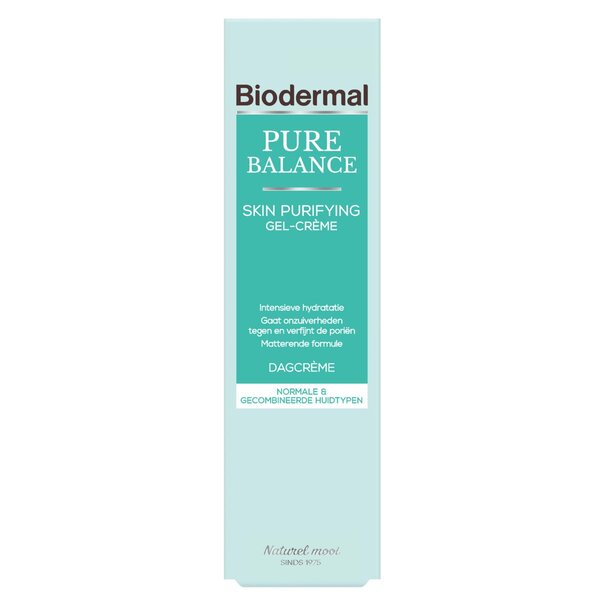 Biodermal Pure Balance Skin Purifying Day Cream<br>50ml - Kombinasjonshud