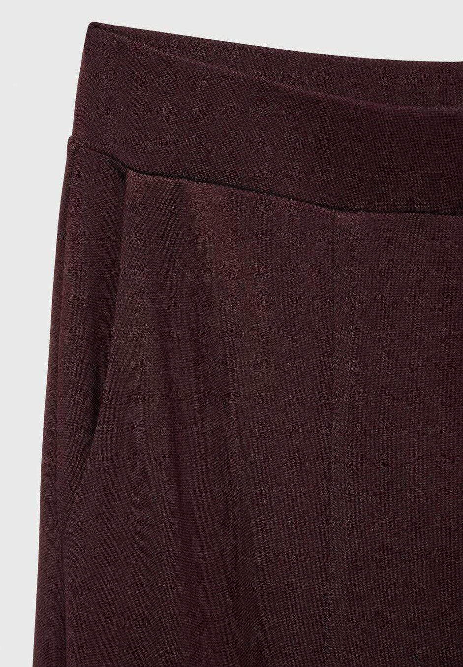 Mango joggingbroek met elastische tailleband - trainingsbroek - bordeaux