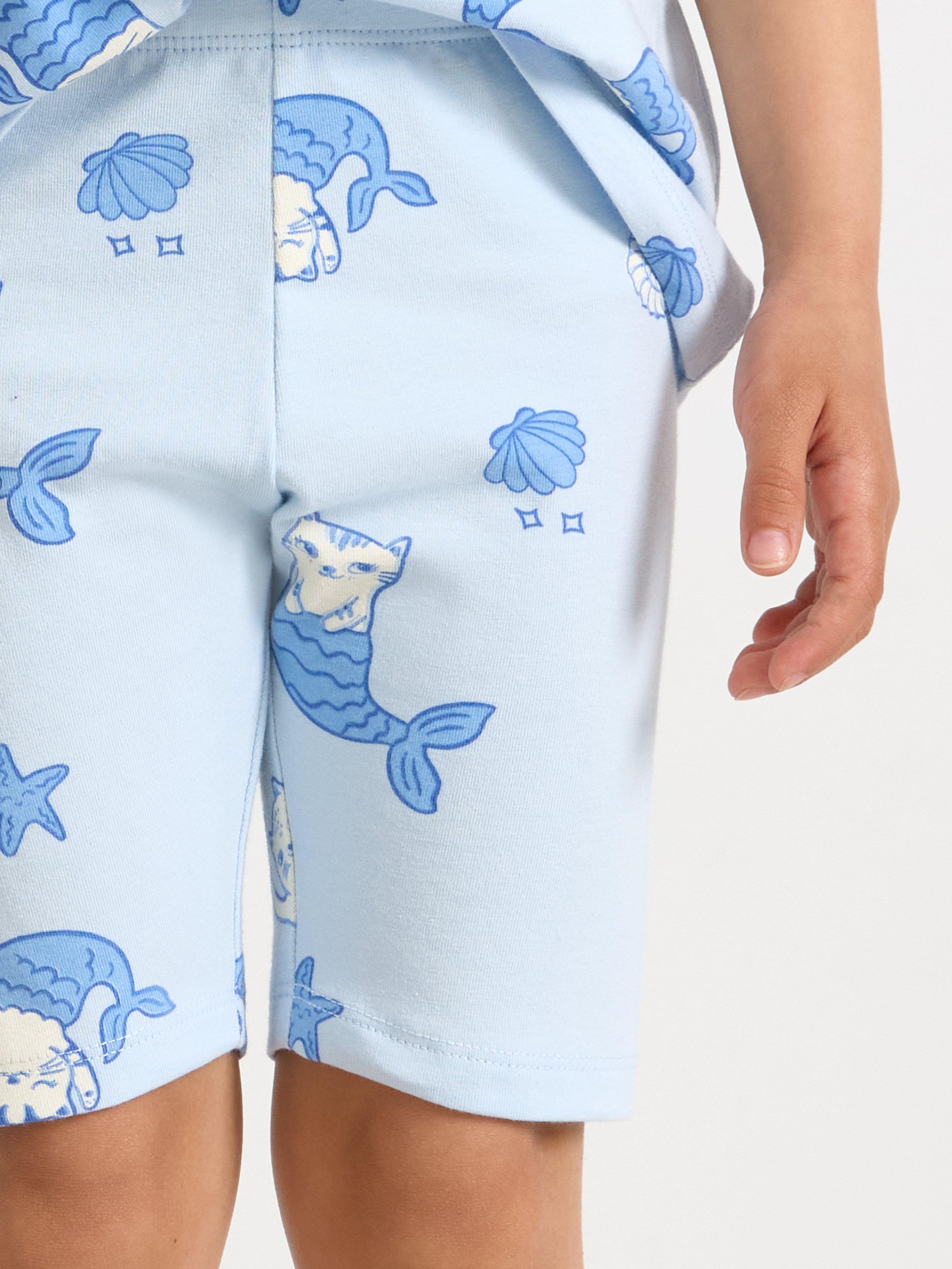 Pantalones de ciclismo azul claro