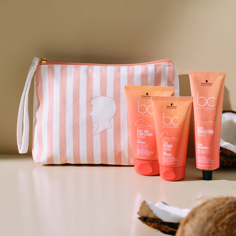 Schwarzkopf Professional BC Bonacure Sun Protect Sun Pouch Hair Travel Set