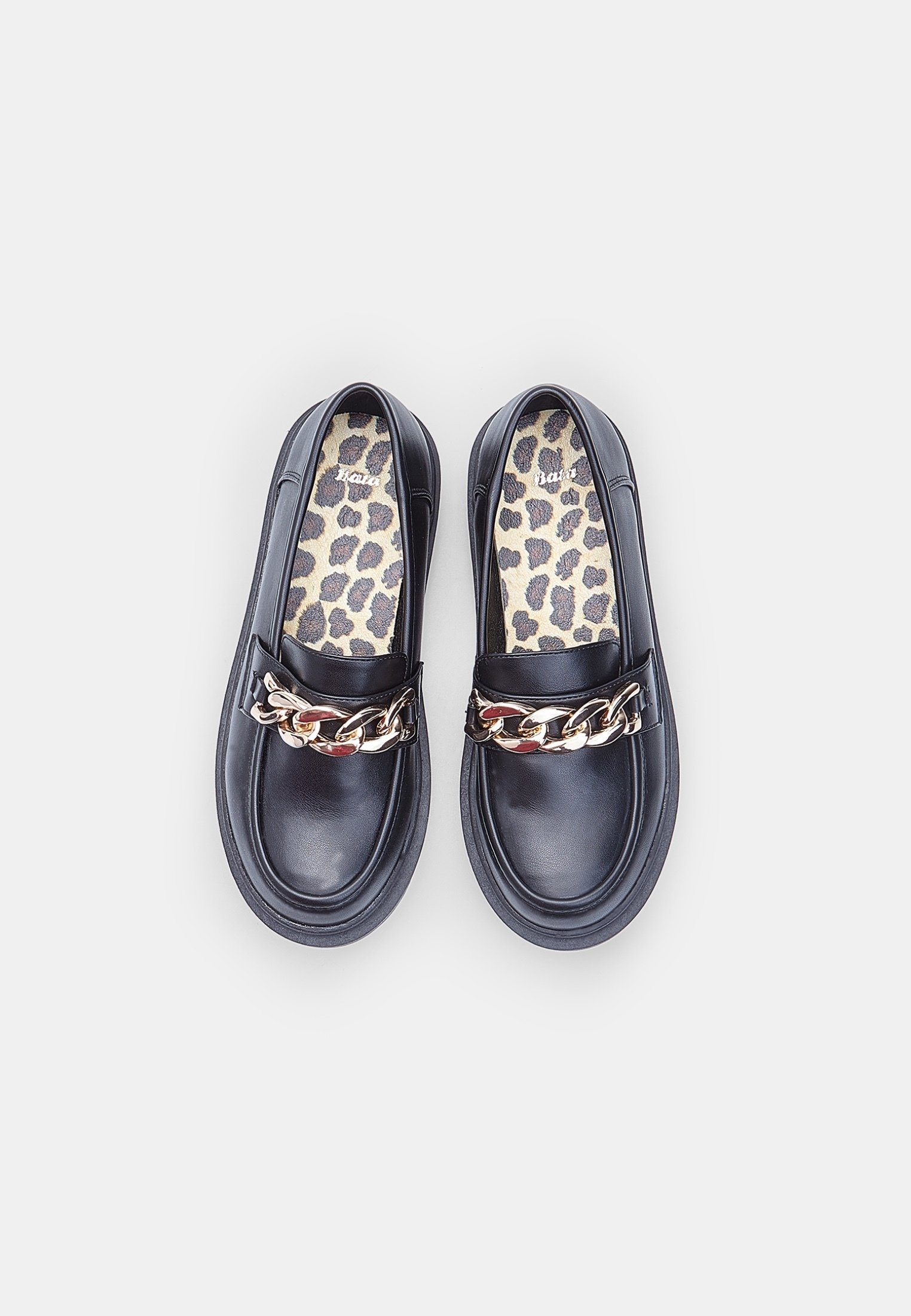 Chaussons Bata Slip-ons - noir