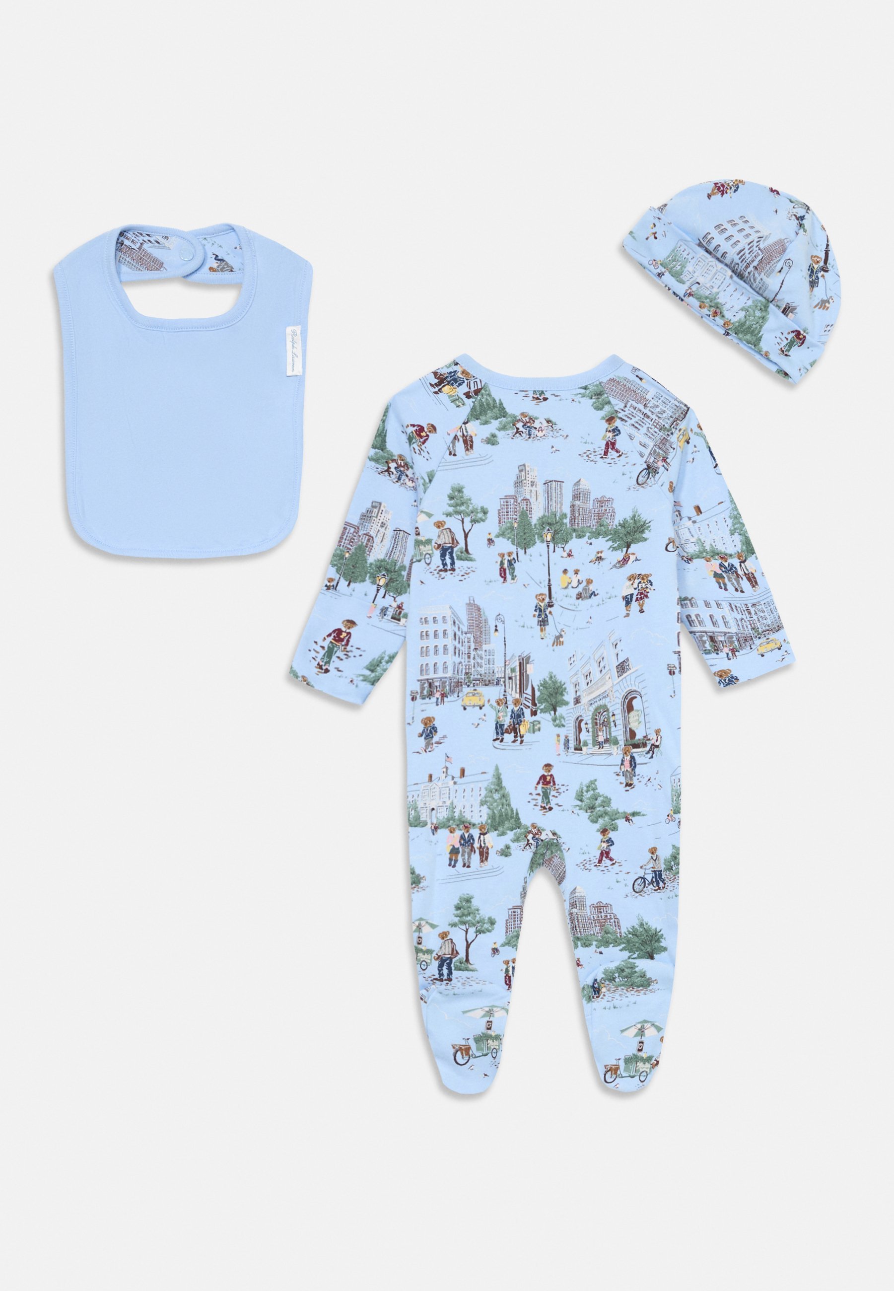 Coffret cadeau Polo Ralph Lauren - Cadeaux pour bébé - bleu clair